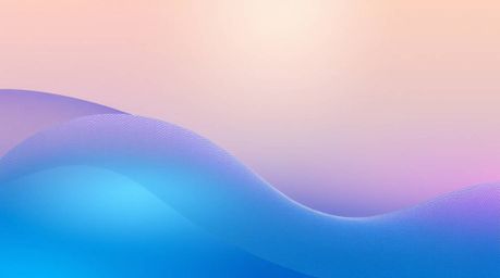 A modern flat design abstract poster showcasing a seamless blend of smooth gradient transitions and a captivating gradient me