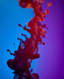 Explore the eerie and creepy atmosphere captured through macro photography of ink in water. Witness smooth gradient transitio