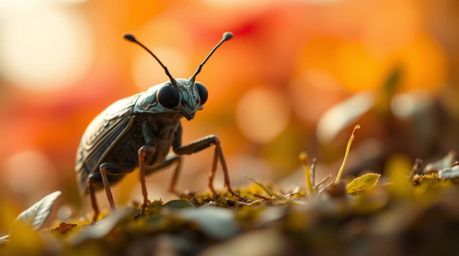 Immerse yourself in a captivating miniature world with our bug-sized hero as they embark on an epic adventure through a backy