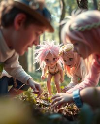 Immerse yourself in a world of soft pastel colors and artistic lighting as a group of friends with unique powers embarks on a