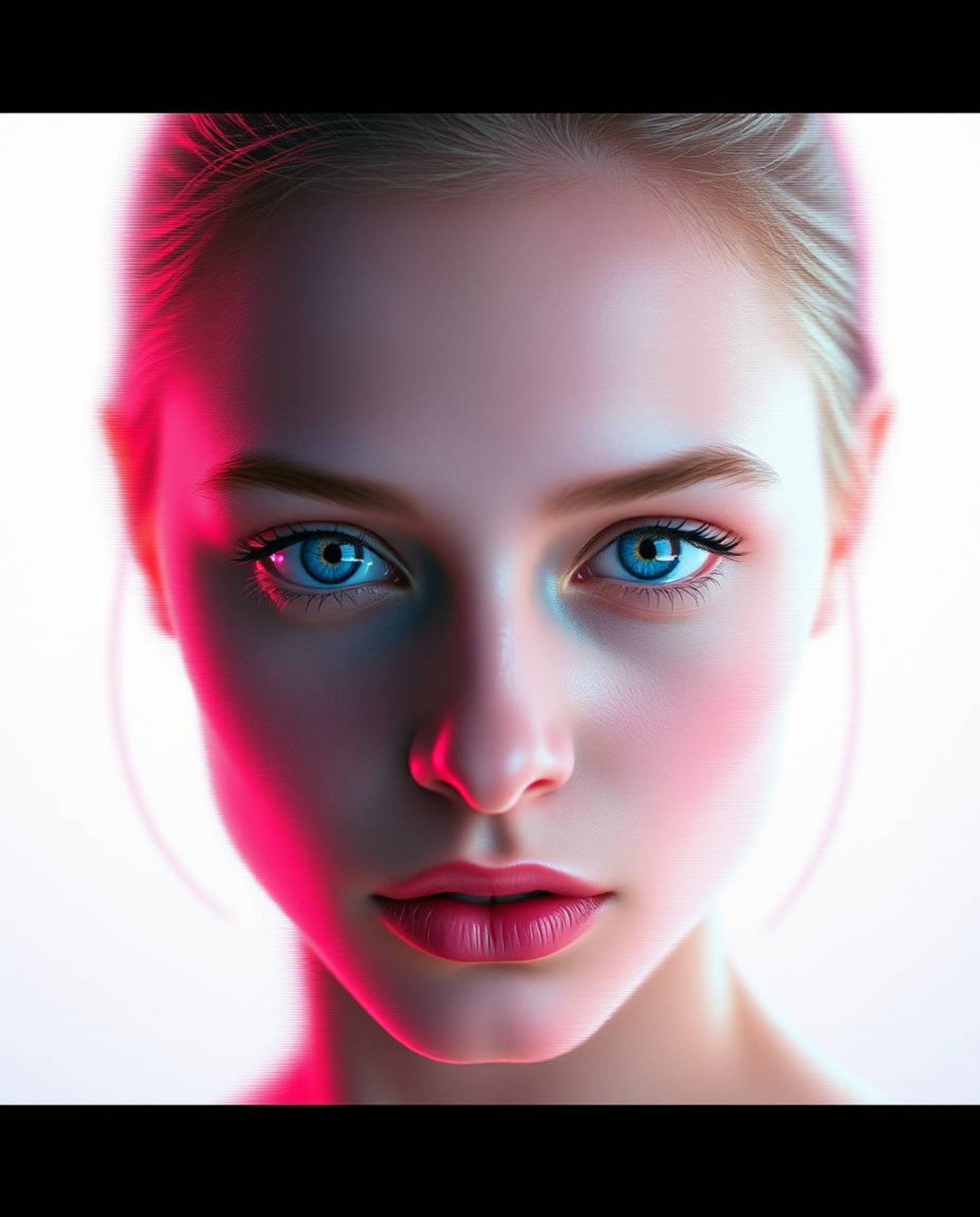 Discover stunning digital glitch art portraits featuring soft pastel colors and intense dramatic lighting.  These pixelated m