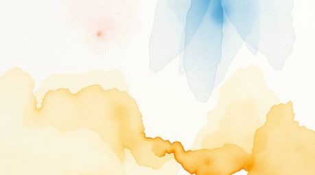 This captivating image showcases a stunning overhead bird's-eye view watercolor painting.  Delicate translucent washes and fl