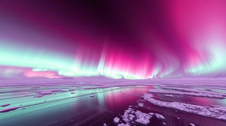 Explore a surreal landscape brought to life with infrared tones and an otherworldly appearance. This image features a captiva