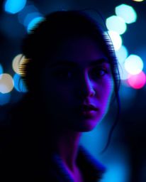Explore a captivating blend of digital artistry and glitch aesthetics with this collection. Each portrait features a unique c