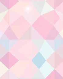 Explore a stunning geometric pattern wallpaper featuring soft pastel gradients and a modern design aesthetic. This artwork bl