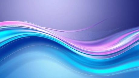 Immerse yourself in a vibrant world of futuristic sci-fi art. This captivating image features a fluid abstract wave with a st