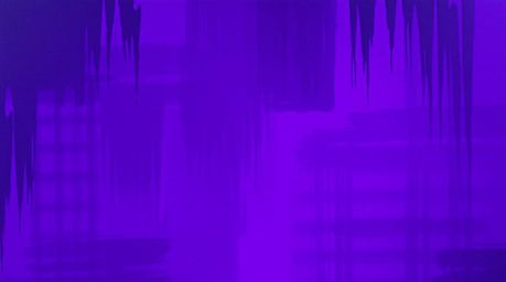 Explore a captivating collection of abstract art featuring deep ultraviolet hues and bold acrylic painting techniques.  These
