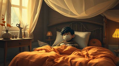 Explore a world where warm autumnal colors blend with an earthy and cozy aesthetic, creating a dreamlike atmosphere. Witness 