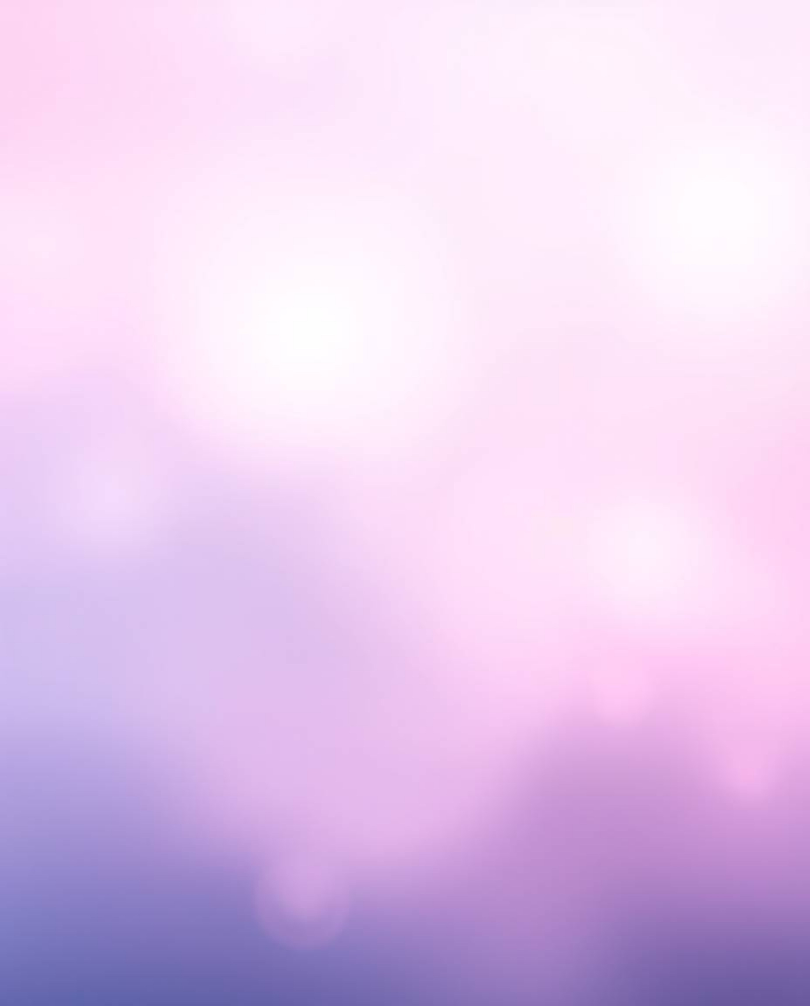 Capture the essence of ethereal spirituality with a soft gradient of pink, blue, and violet hues. This scene boasts a minimal