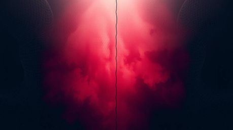 Explore the unsettling beauty of abstract poster designs featuring gradient mesh patterns, dark tones, and eerie atmospheres.