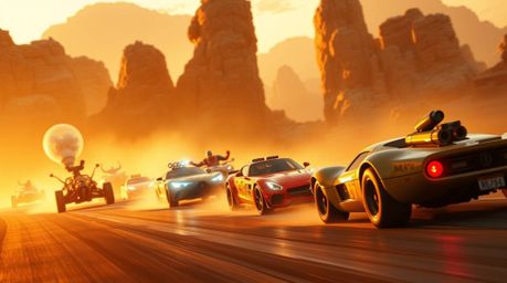 Experience a visually stunning and outrageously fun racing spectacle set in a modern, futuristic world. Imagine outlandish ca