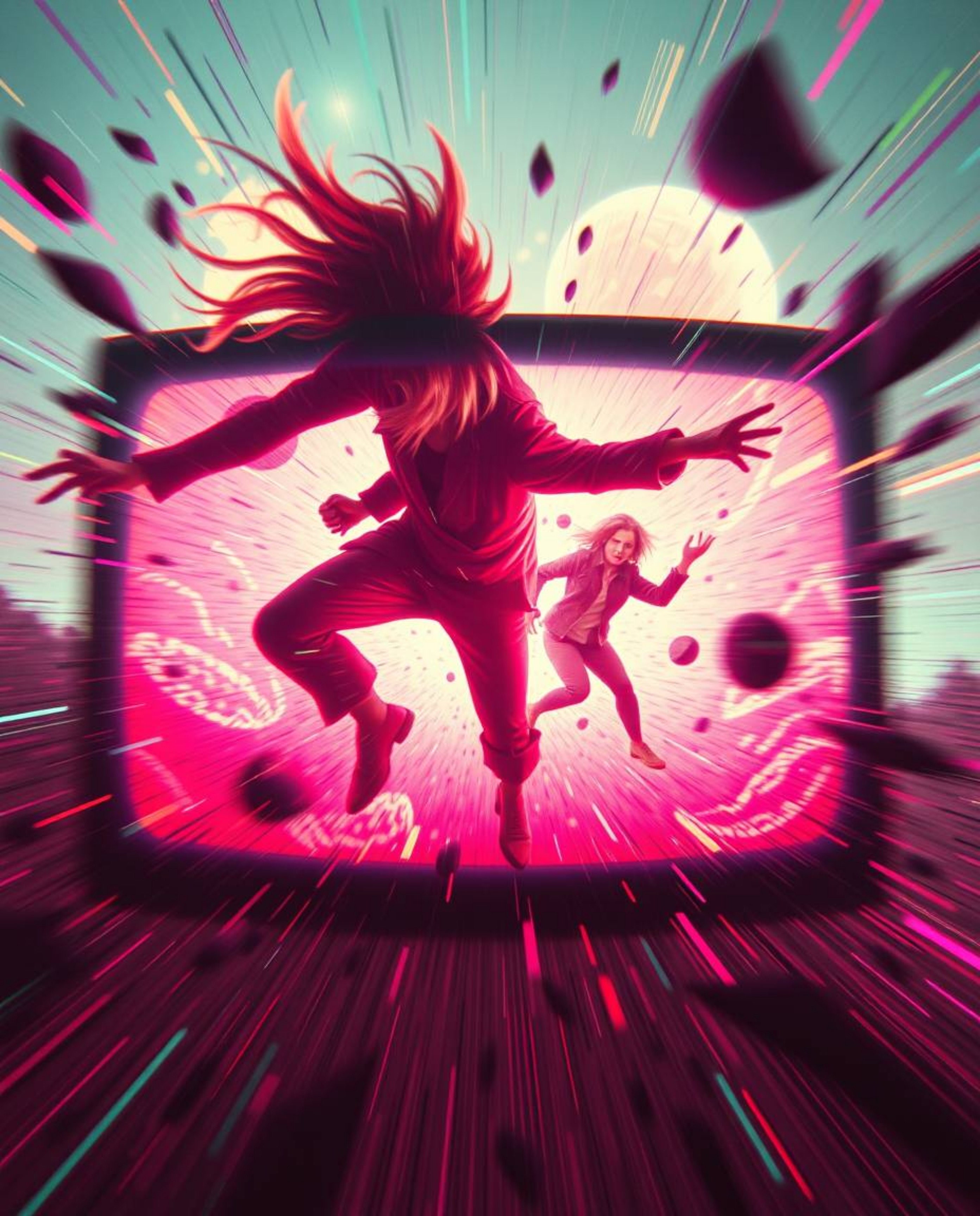 Generate stunning, dreamlike visuals with this tool.  Explore surreal imagery, dynamic motion, and retro TV screen glitches c