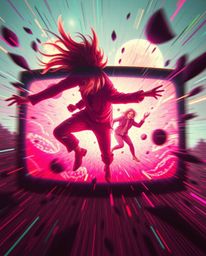 Generate stunning, dreamlike visuals with this tool.  Explore surreal imagery, dynamic motion, and retro TV screen glitches c