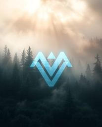 This logo design draws inspiration from volumetric lighting techniques, creating a captivating visual experience. A digital g