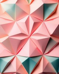 Explore stunning geometric pattern wallpaper featuring pastel gradients and a soft modern design. This collection showcases e