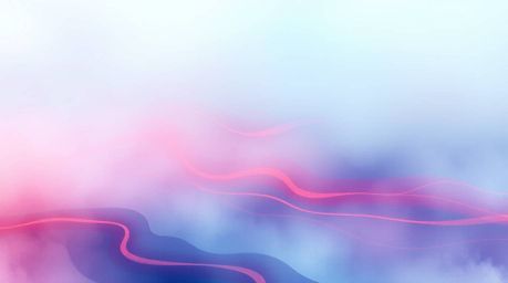 Explore a delicate watercolor painting showcasing neon gradient textures flowing across a liquid surface, shrouded in thick, 