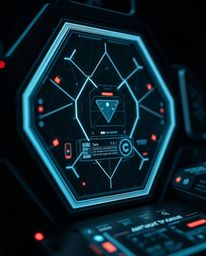 This collection showcases captivating digital interfaces defined by futuristic designs and captivating geometric arrangements
