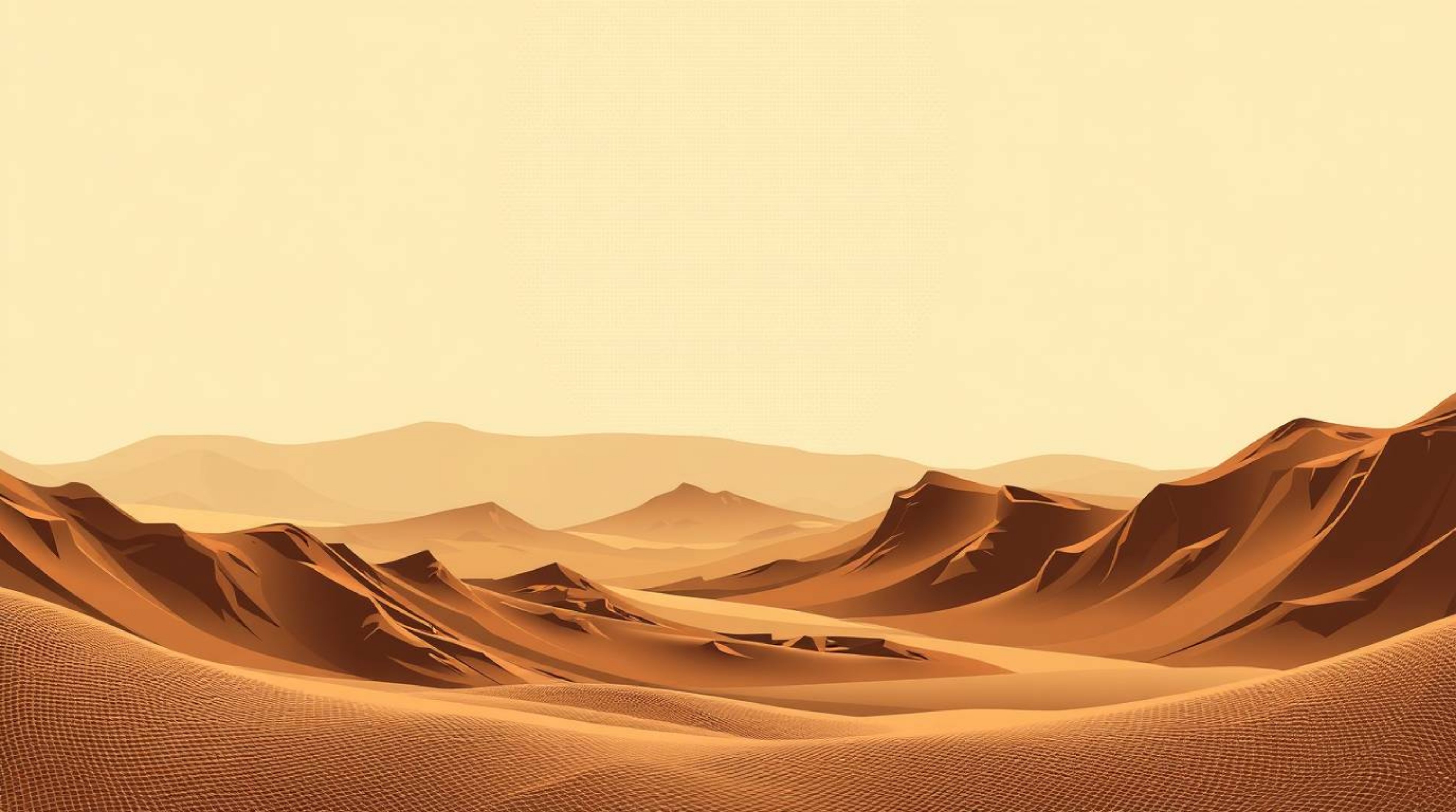 This abstract poster design boasts a futuristic sci-fi style, incorporating natural earth tones like browns and beiges in a m