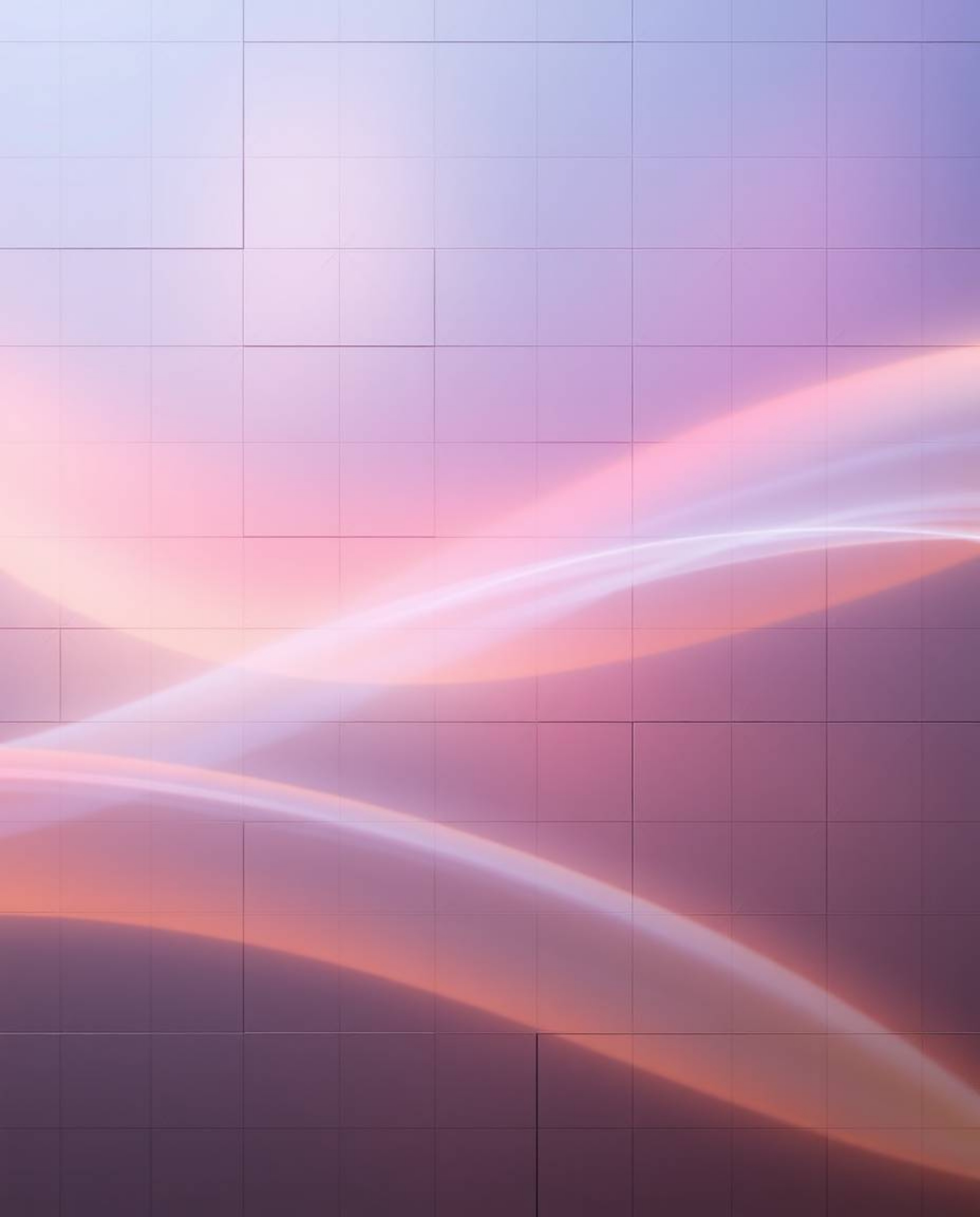A mesmerizing long exposure photograph showcases a geometric pattern wallpaper adorned with soft pastel gradients. The image 