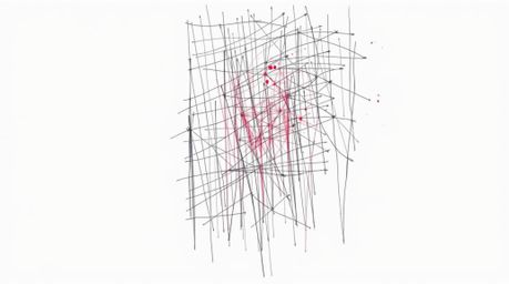 A captivating hand-drawn abstract poster design featuring a gradient mesh pattern.  The modern look is enhanced by a blend of
