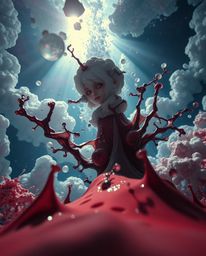 Explore captivating surreal low-angle perspectives with dreamlike imagery and fantastical elements. These bizarre scenes, sho