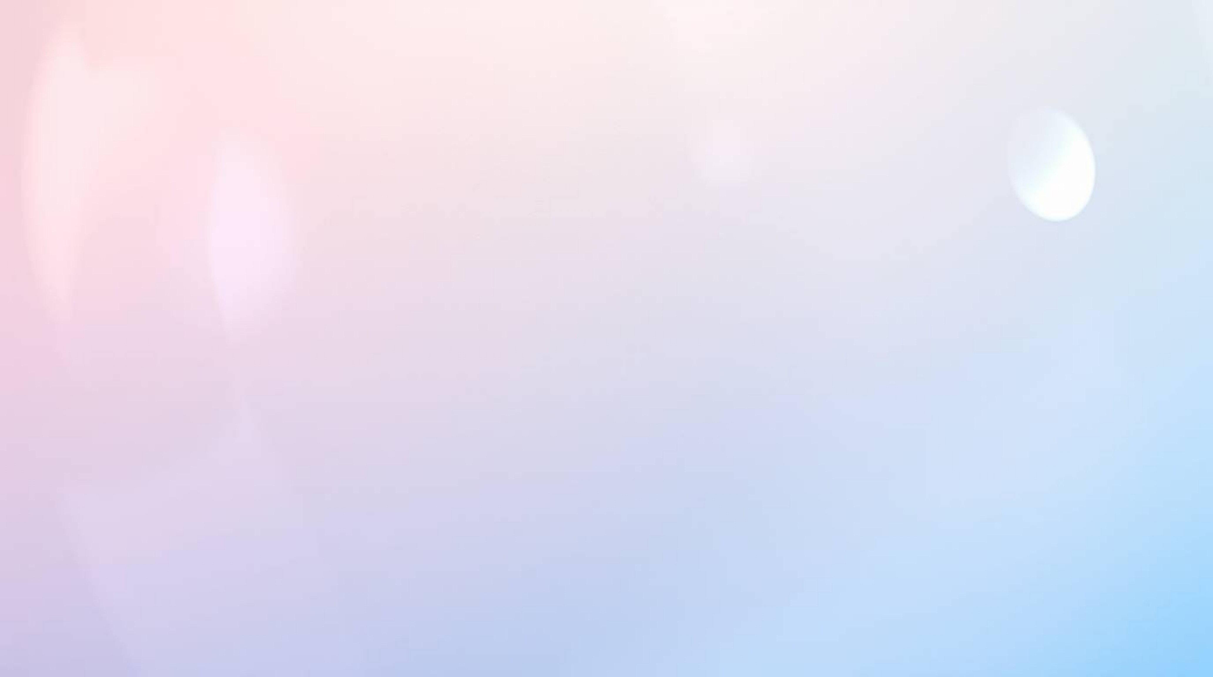 This series captures close-up details of a glass object reflecting smooth gradient textures, bathed in soft pastel colors and