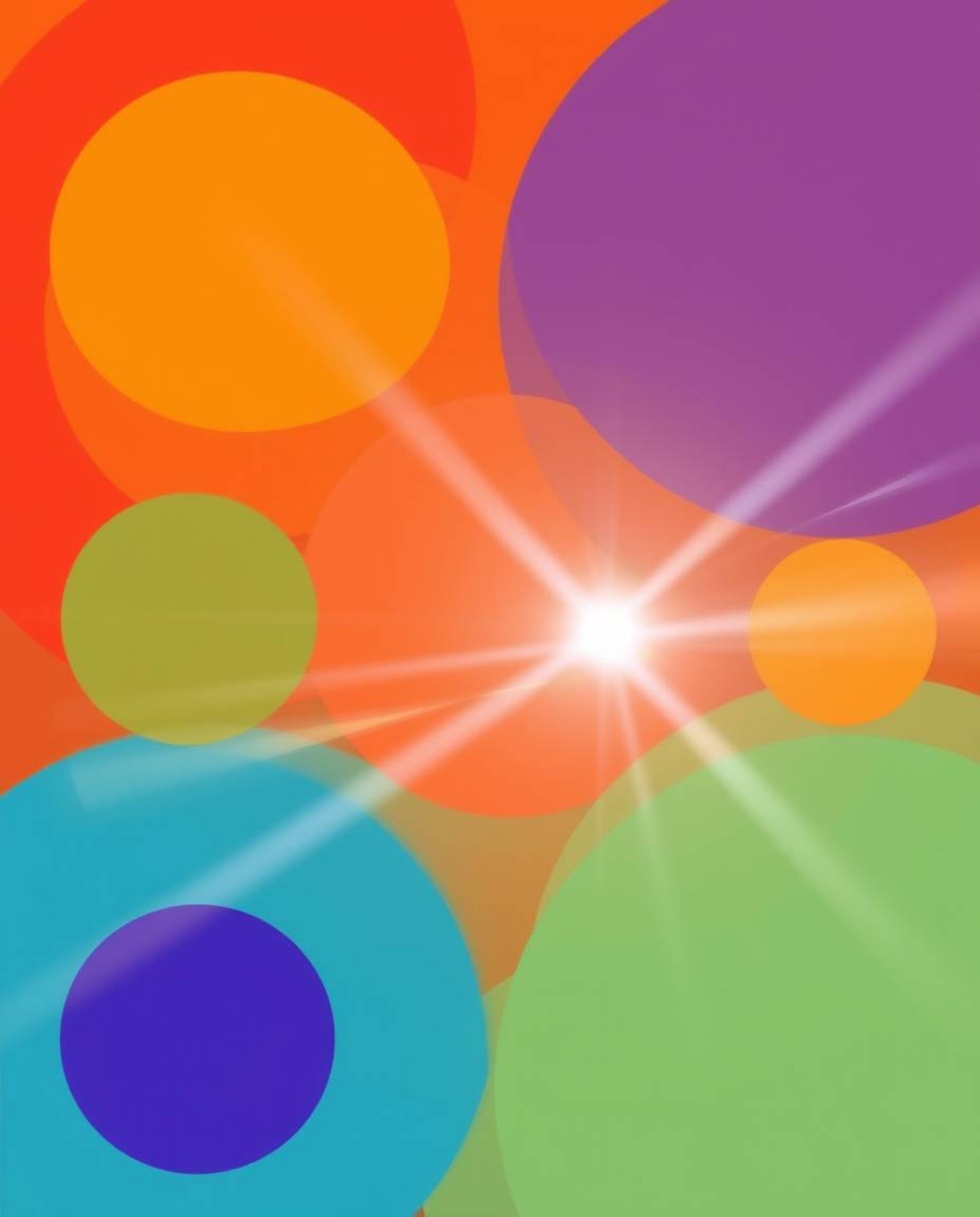 A captivating image showcasing a Bauhaus-style minimalist geometric pattern.  Featuring vibrant colors, bright lens flares, a