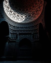 Explore the captivating intersection of chiaroscuro lighting and precise architectural color photography showcasing intricate