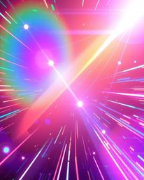 Explore captivating futuristic sci-fi art featuring iridescent colors, bright lens flares, and advanced technology. Discover 