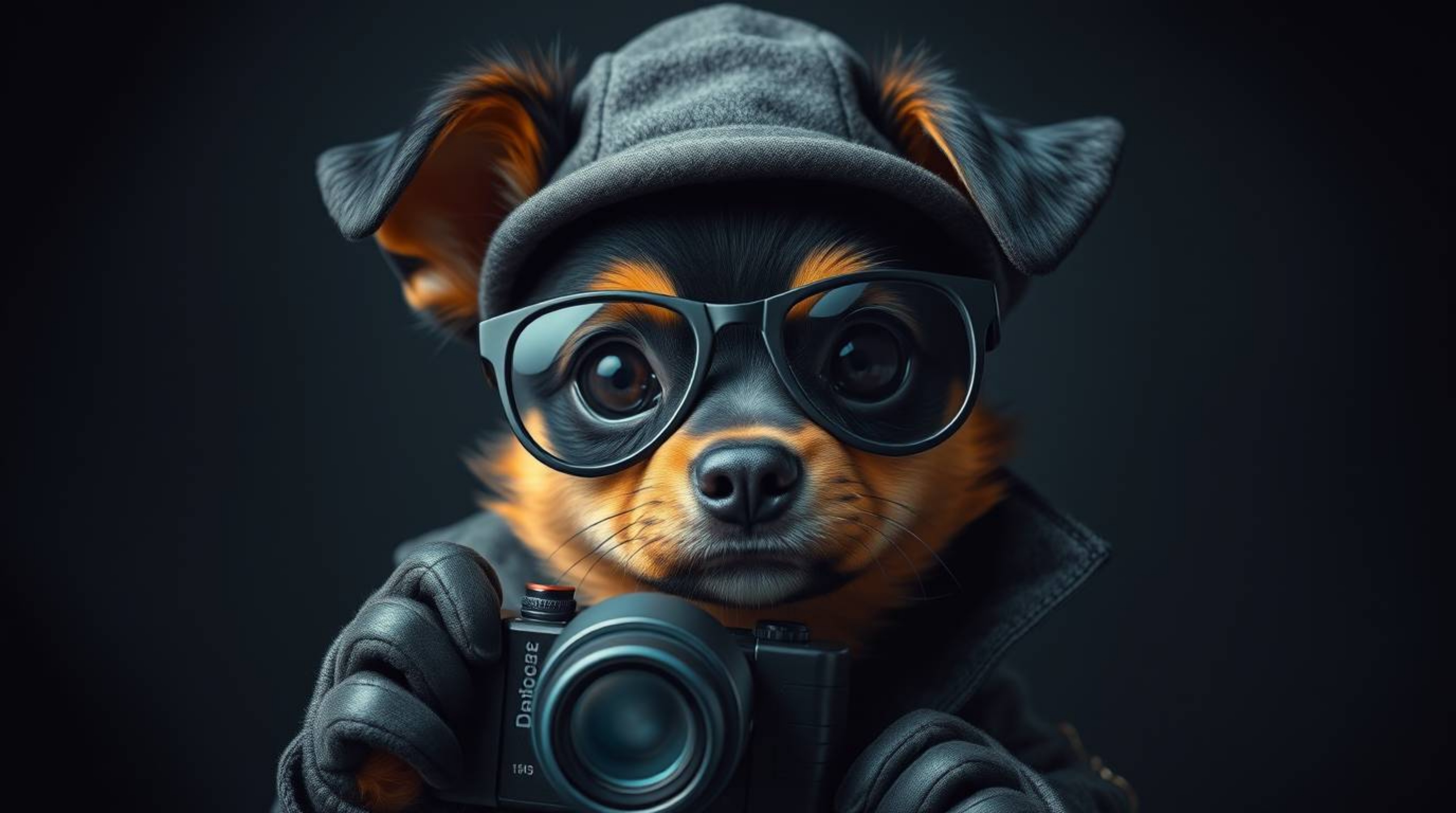 Meet the adorable, jet-black dog detective, solving mysteries with his impressive array of high-tech gadgets.  This charming 