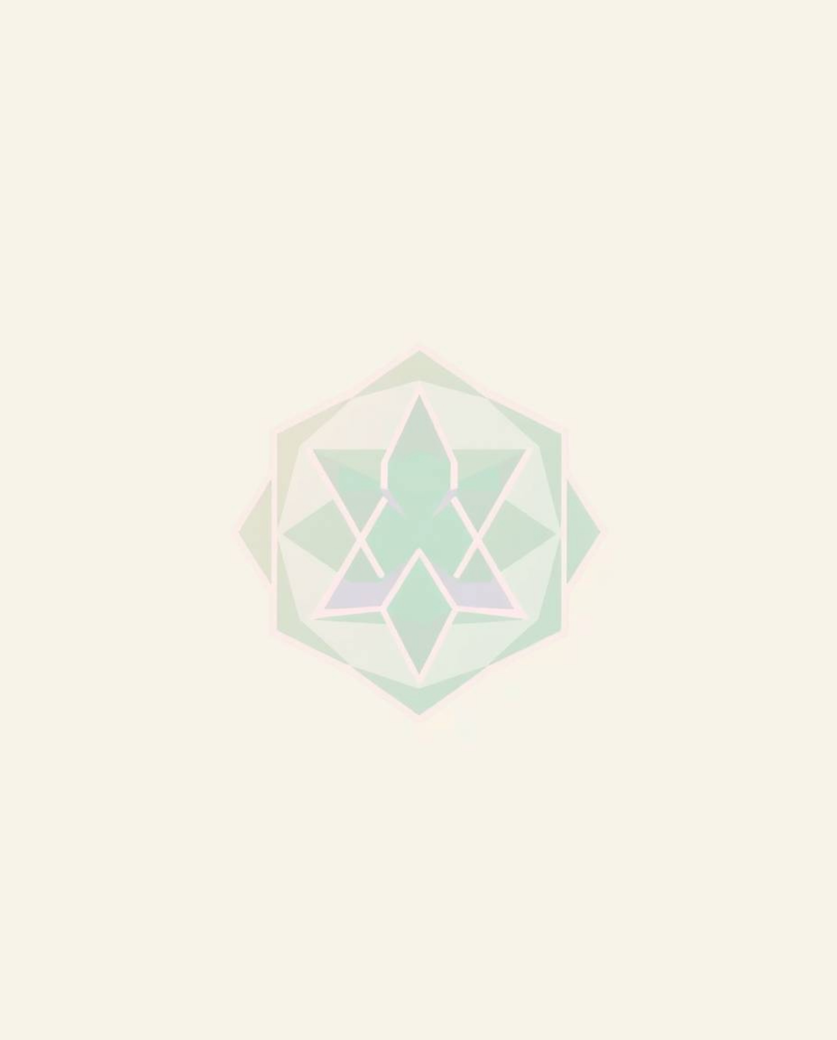 This soft, dreamy logo design is inspired by geometric wallpaper, featuring pastel gradients and a soft modern aesthetic. It 
