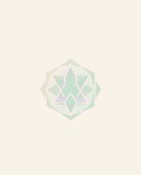 This soft, dreamy logo design is inspired by geometric wallpaper, featuring pastel gradients and a soft modern aesthetic. It 
