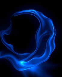 Explore the captivating allure of intense jet black, high contrast, and low key lighting illuminating futuristic 3D fluid sha