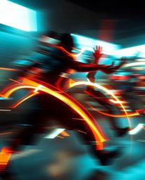 Explore the captivating world of dynamic abstract shapes in motion, where glitch effects, fragmentation, and scanlines conver
