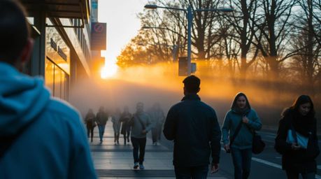 This collection features candid street photography capturing the essence of urban life with a focus on cool blues, greens, an