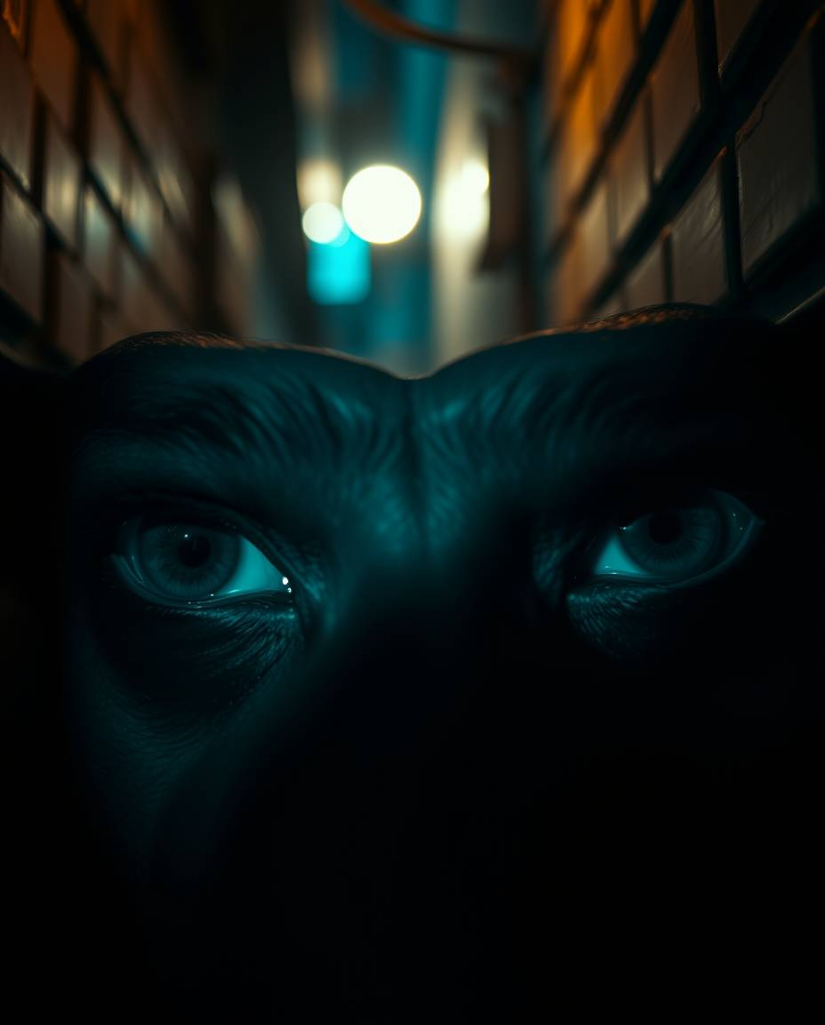 A mesmerizing extreme macro close-up image showcasing rich, deep teal tones and a luxurious, vibrant feel. The detailed view 