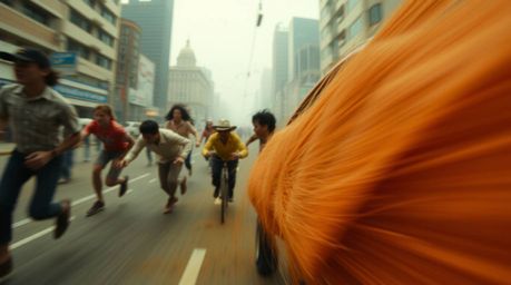 Experience the thrill of a high-energy chase scene brought to life with exaggerated squash and stretch animation techniques. 